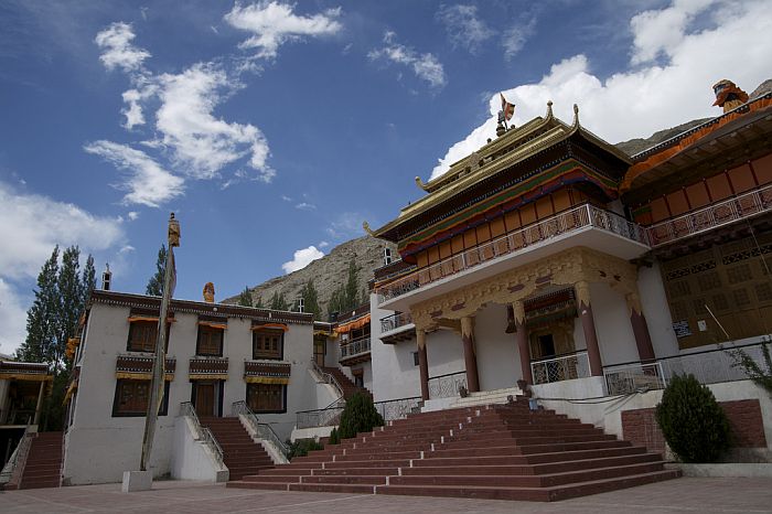 Буддийский храм Ки Гомпа (Key Gompa), Индия