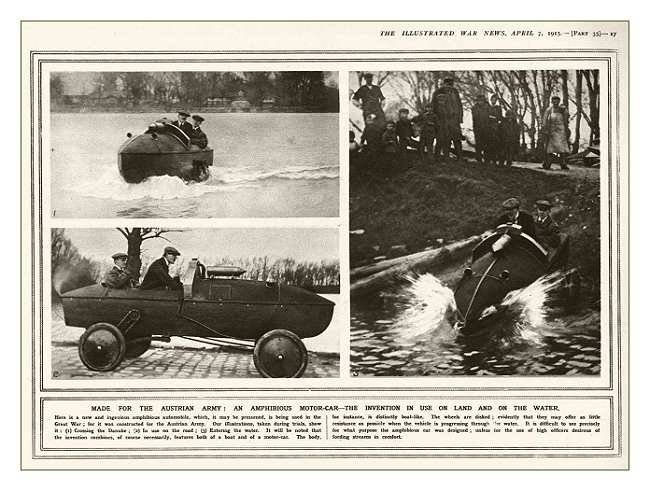 Первая мировая. Забавные изобретения история