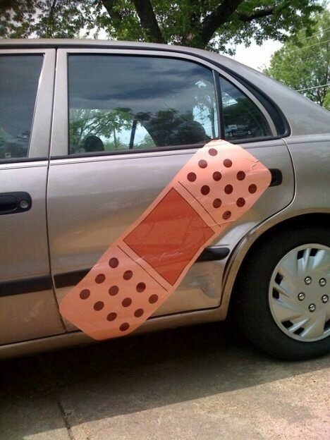 Дешево и сердито: 18 вариантов маскировки автовмятин и царапин