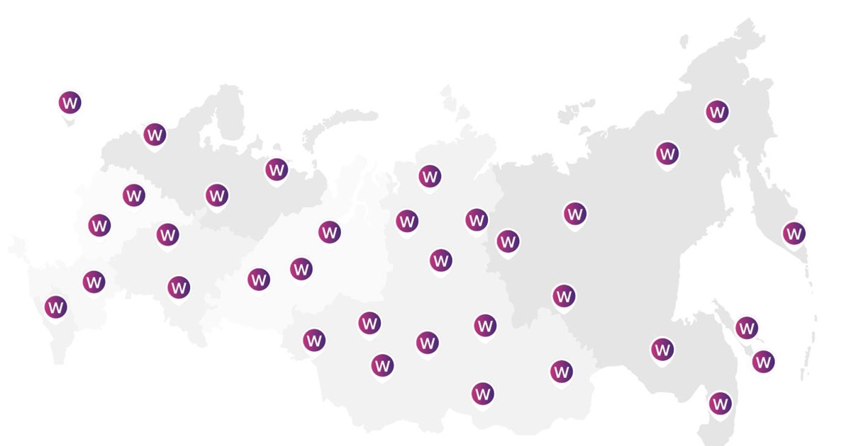 Карта россии вайлдберриз