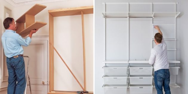 Как сделать гардеробную своими руками Как сделать гардеробную своими руками для дома и дачи,мастер-класс