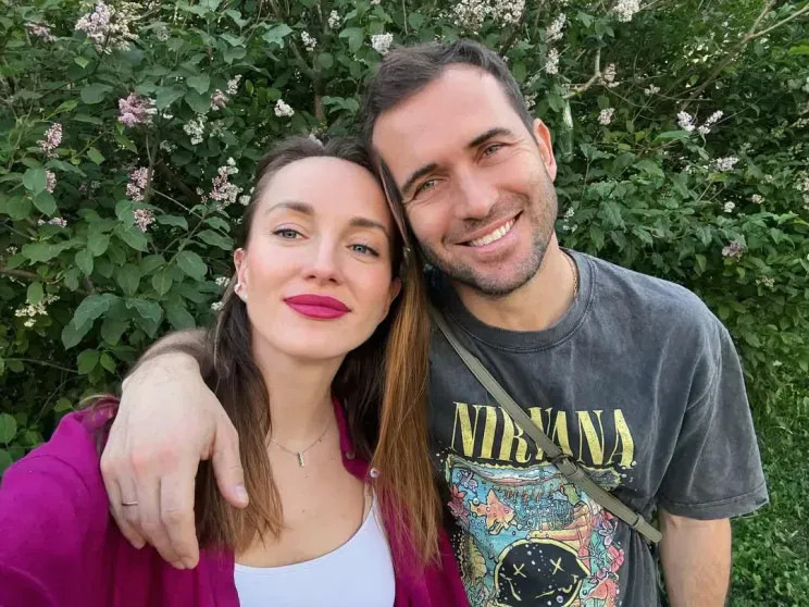 Александр Кержаков с женой