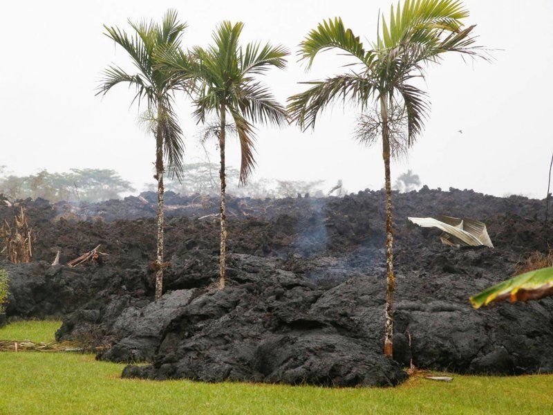 "Богиня Пеле вернулась за своей землей": горящая лава поглощает Гавайи Kilauea, hawaii, ynews, гавайи, извержение вулкана, стихия