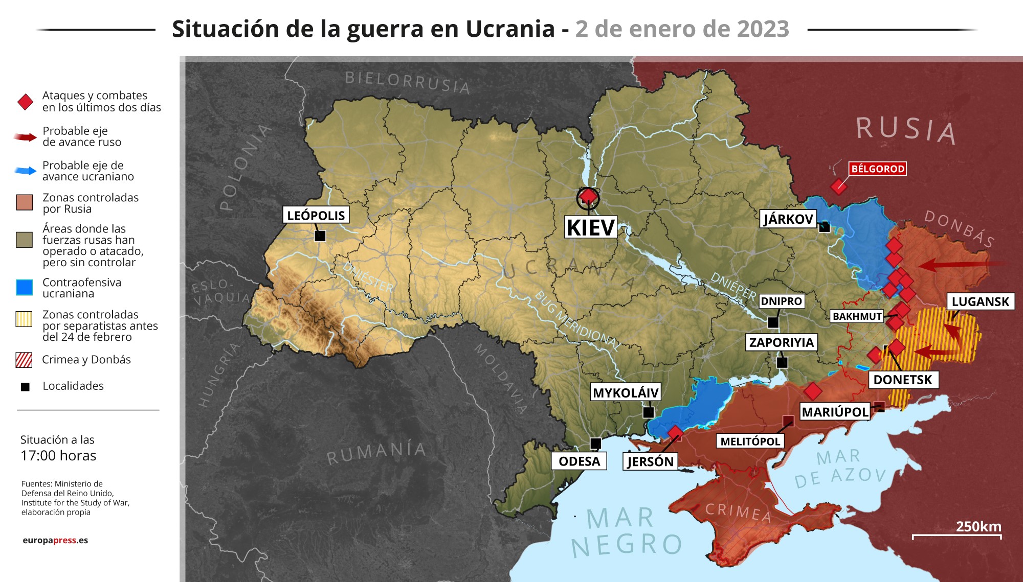 Разделение украины по днепру карта