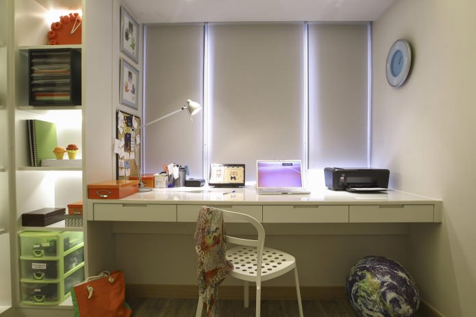 Как обустроить рабочую зону у окна? идеи для дома,интерьер и дизайн