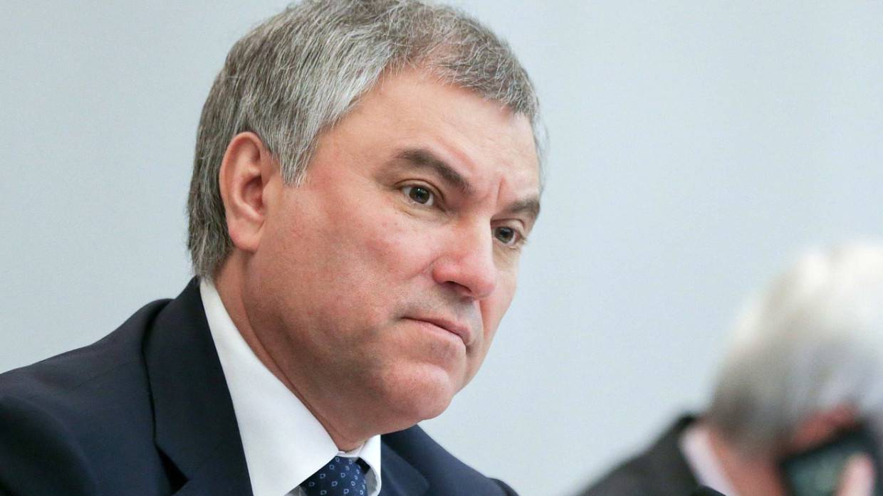 Спикер Госдумы Володин не исключил участия оппозиции в развитии страны