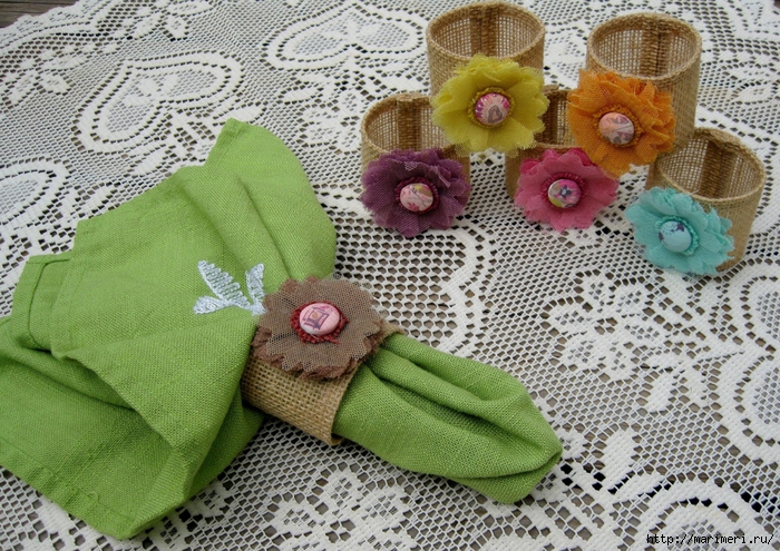 Великолепная мешковина! декор