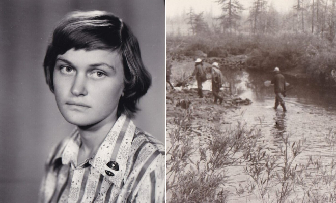 В 1981 году студентка-вахтовик заблудилась в лесу, но решила не возвращаться к людям, а прожила в Тайге месяц