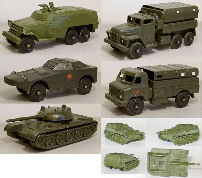 Военные игрушки из СССР 