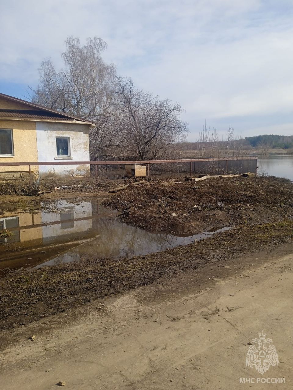 Вода ушла с придомовых территорий в четырёх районах Нижегородской области