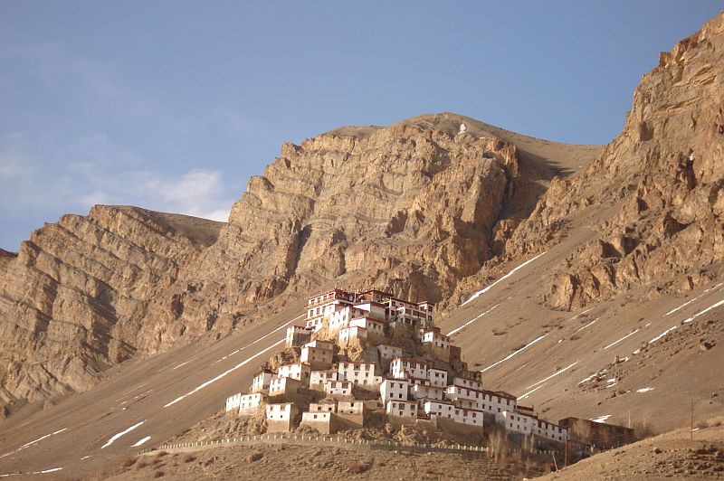 Буддийский храм Ки Гомпа (Key Gompa), Индия