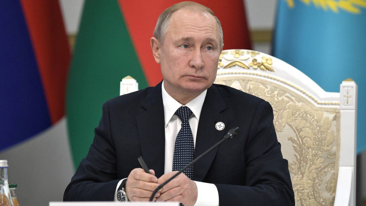 Путин: народ Казахстана сможет справиться с последствиями международного терроризма