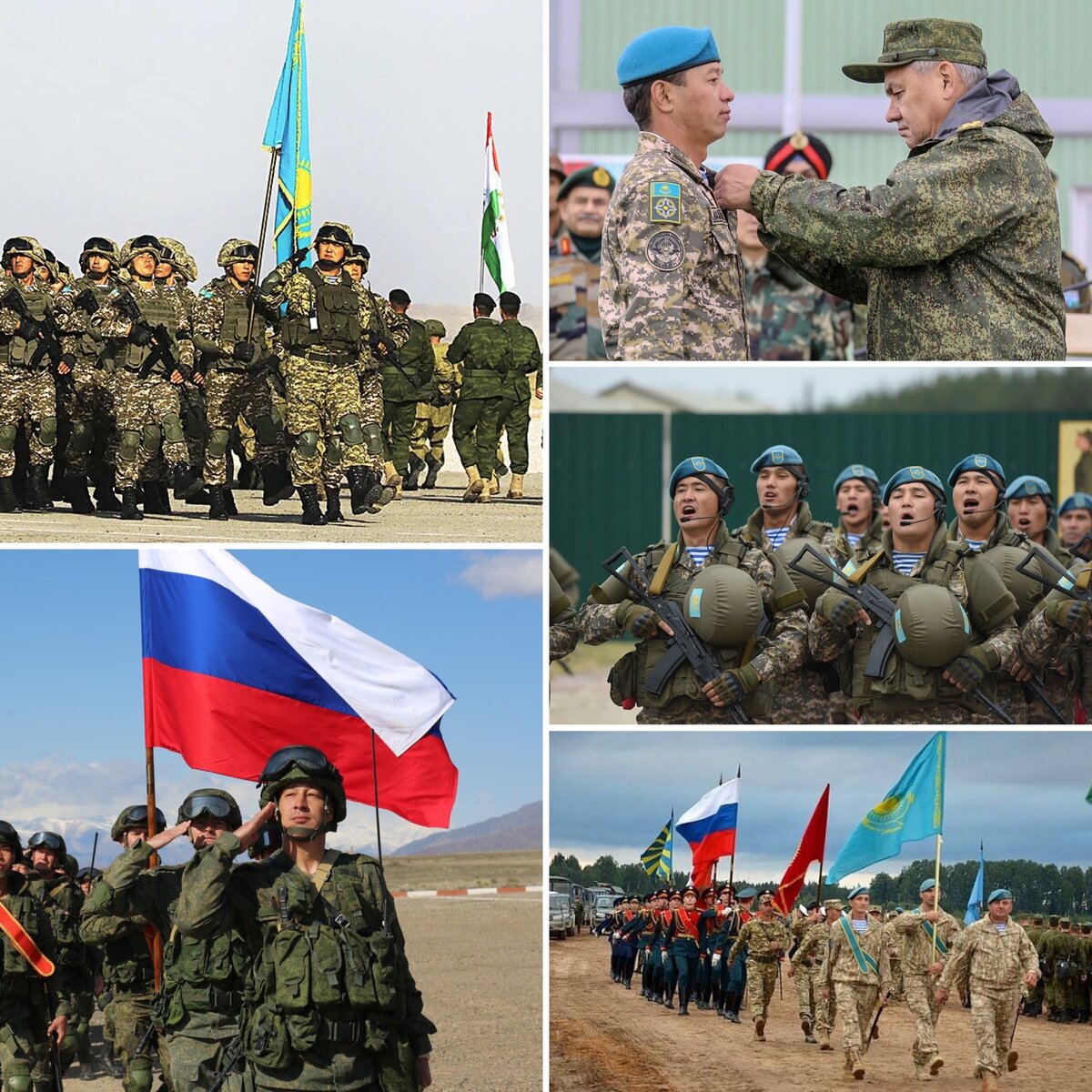 Русские и казахи это боевое братство