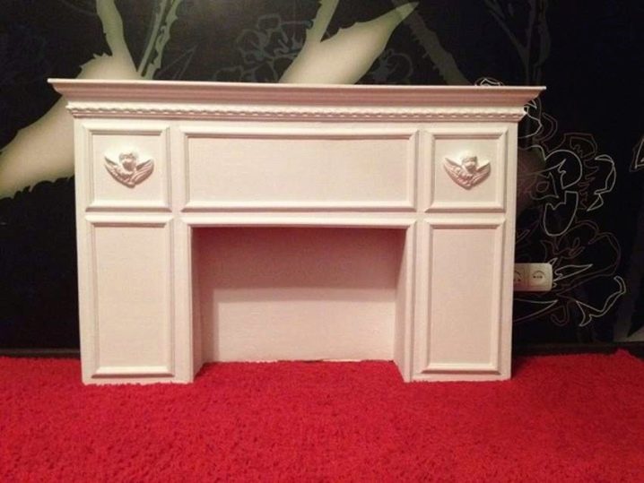 Камин из картона Камин из картона своими руками,сделай сам,умелые руки