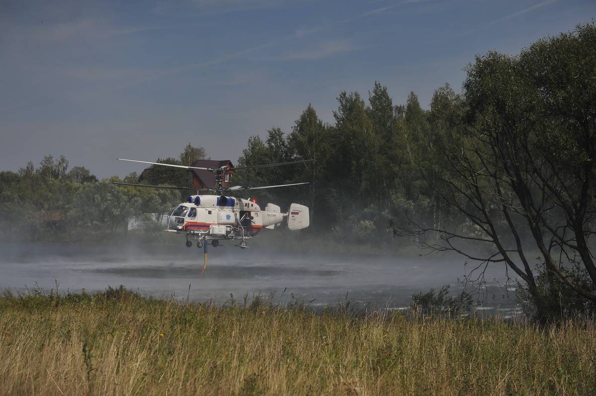 Более 40 лесных пожаров ликвидировали в Подмосковье за сентябрь