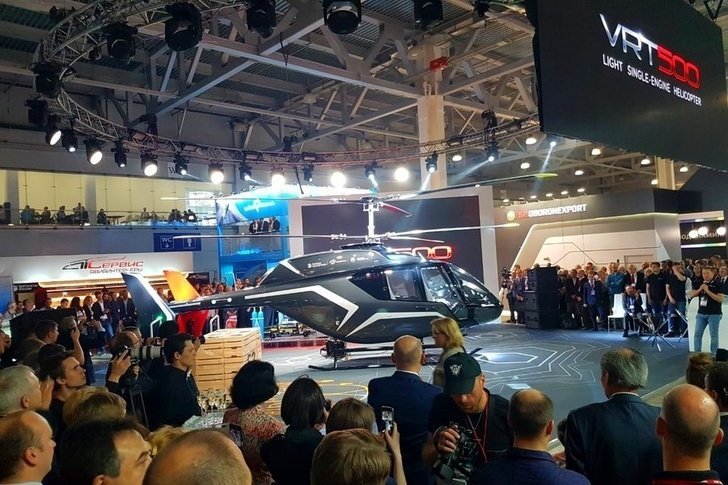 В Москве представлен новый легкий многоцелевой российский вертолет Хорошие, добрые, новости, россия, фоторепортаж