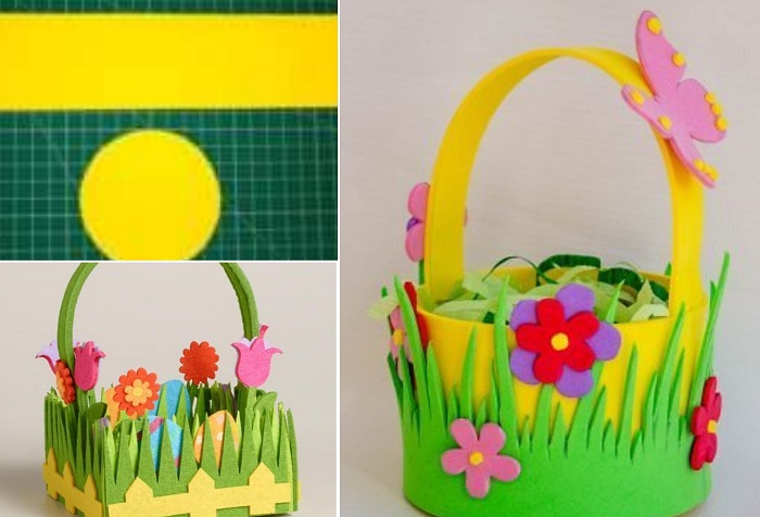 Корзинка на Пасху своими руками Корзинка на Пасху своими руками