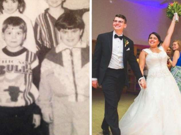 22 счастливые пары поделились фотографиями в начале отношений и спустя годы