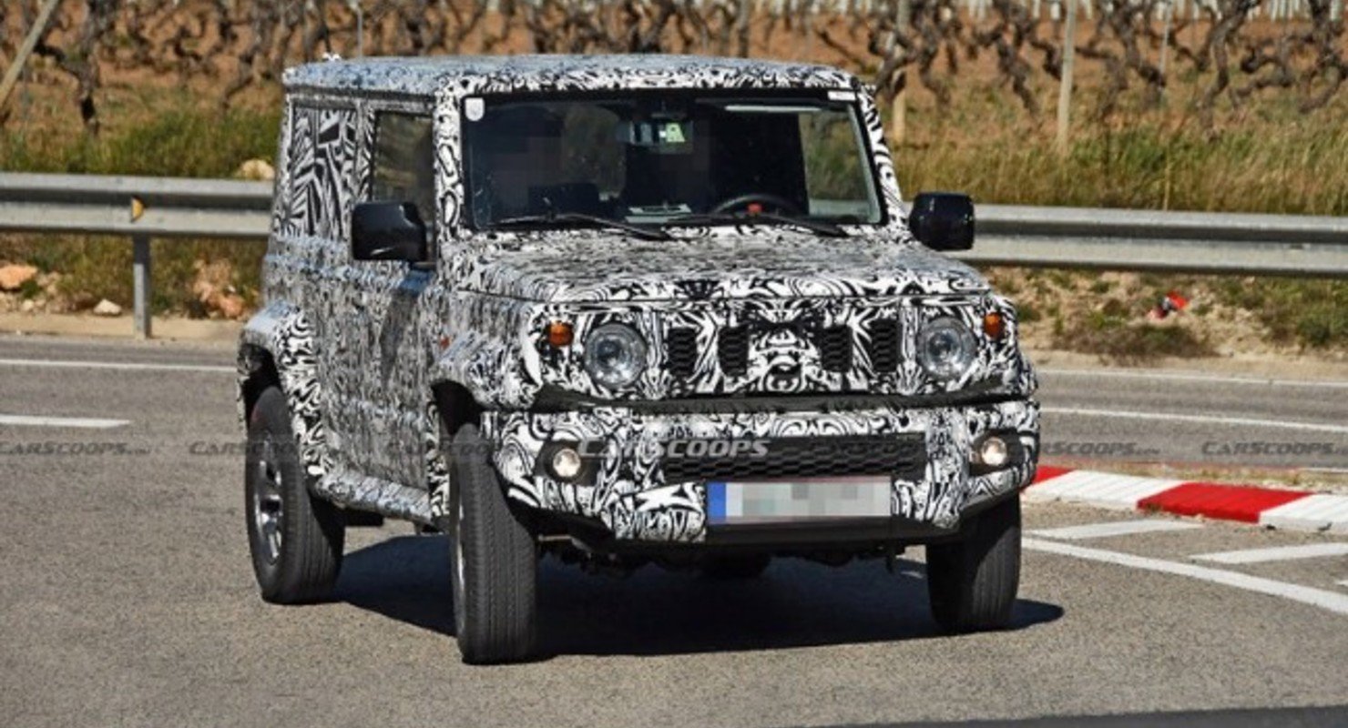 Новый Suzuki Jimny Long замечен на дорожных испытаниях