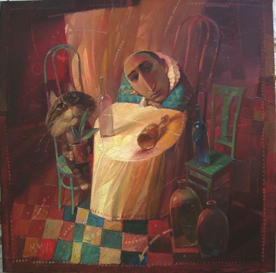 Художник Александр Антонюк о святых и грешниках Художник Александр Антонюк о святых и грешниках