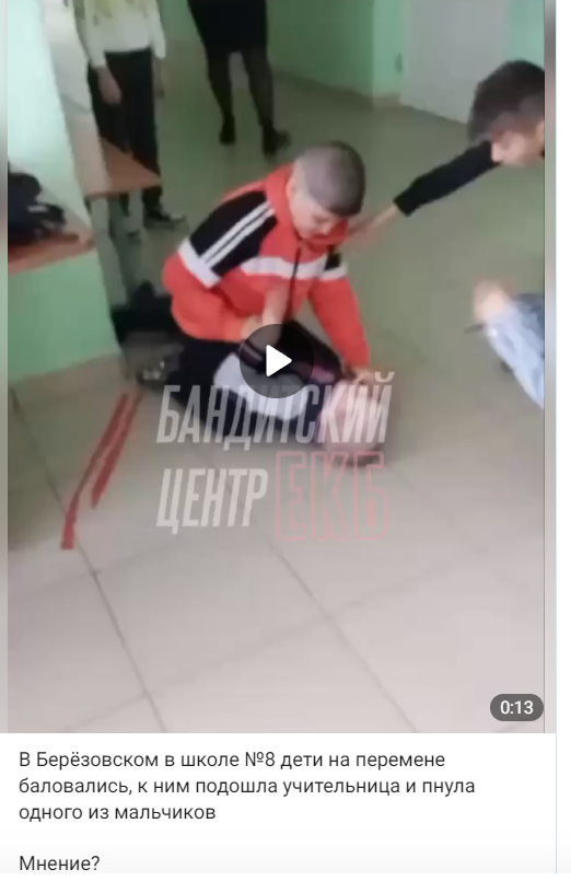 Учительница жалела избивавшего каждый день русских детей Ахмада (имя изменено), тем, что сама разнимала драки и не вызывала полицию, теперь 