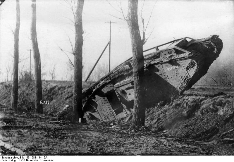 Танки у Камбре… история,танки