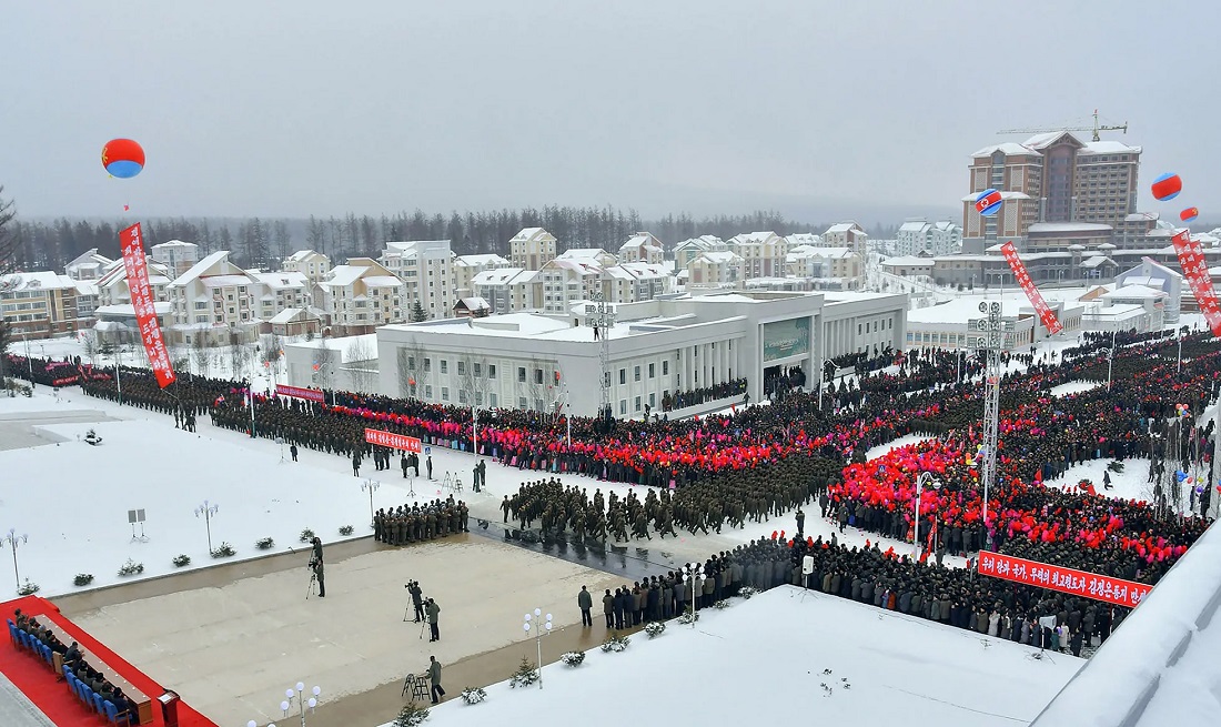 Северные корейцы построили идеальный город! город, строительства, Самчжиёна, Госсовета, партии, участие, Самчжиён, зампред, городе, можете, работники, товарища Ким, уездного, будет, завершения, великого, скорее, церемонии, Президиума, товарищ Ким