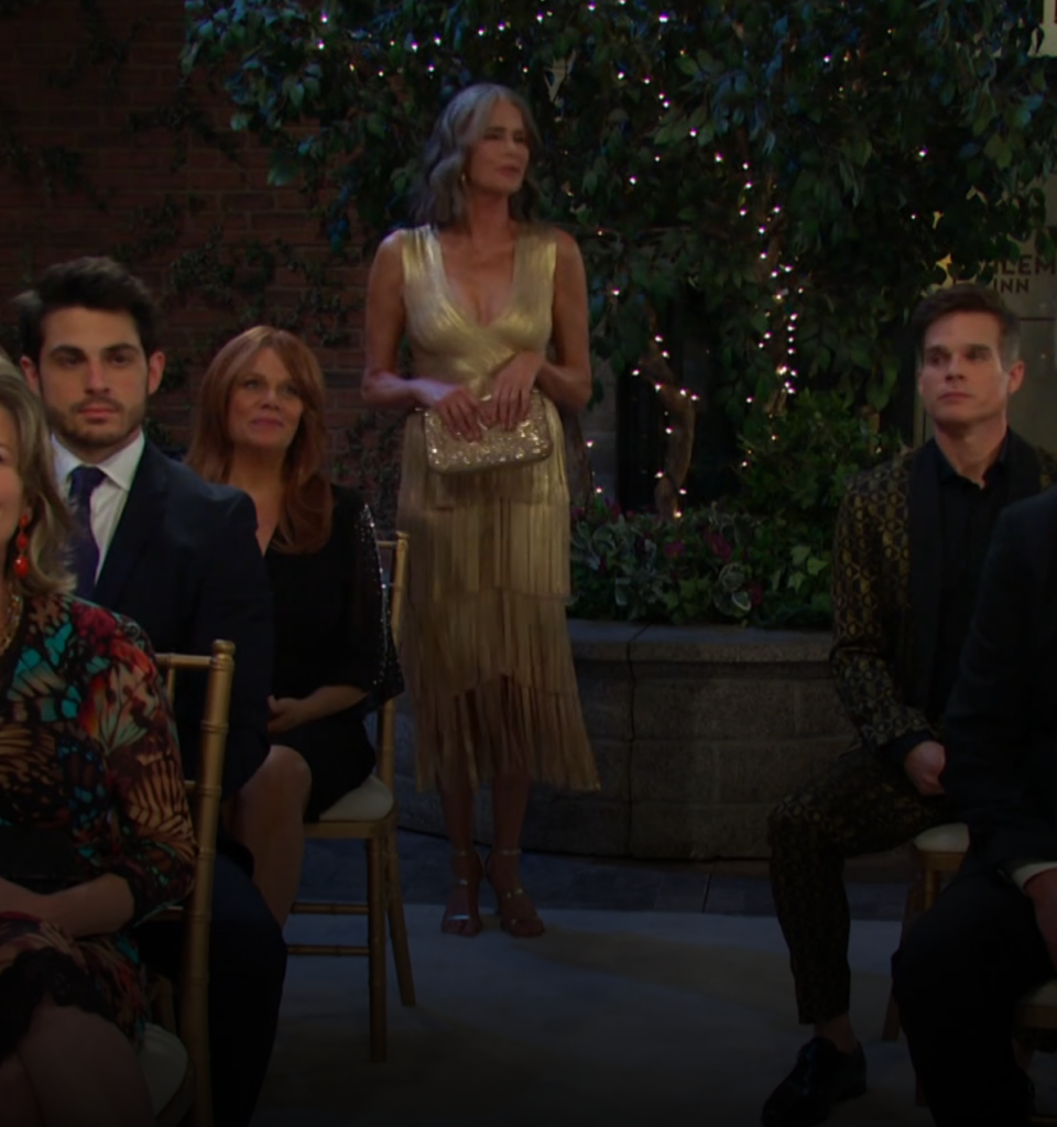 Xander's mother crashes the double wedding on Days of Our Lives during the week of 7-22-24.