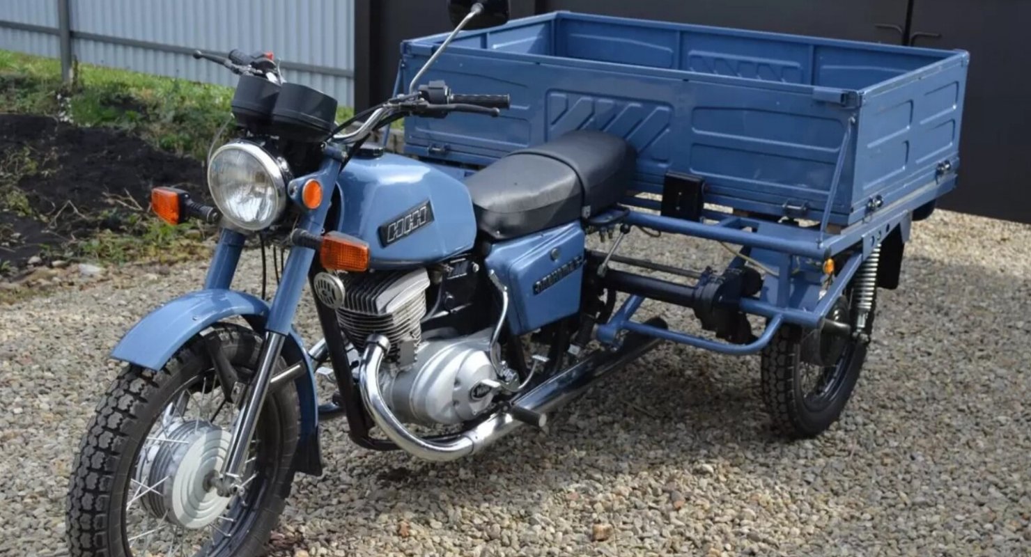 Иж Планета-5, грузовой 1997 года: Ну ведь могли же когда хотели