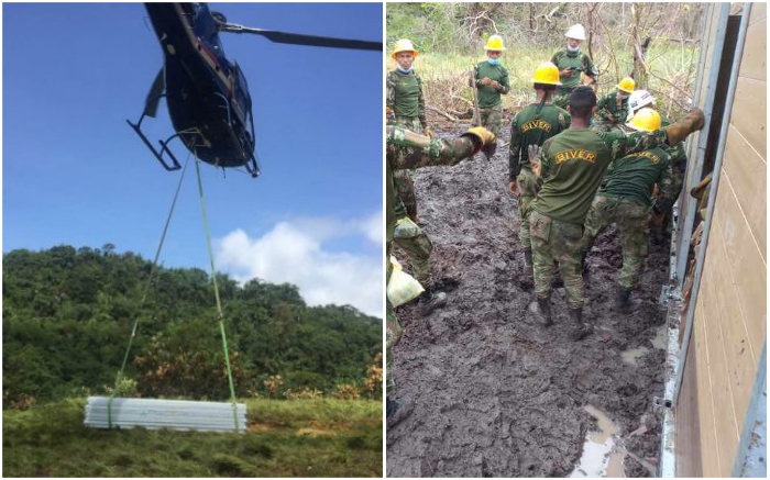 После урагана, пронесшегося по стране, комплекты домов от компании WOODPECKER S.A.S. помогли создать жилье пострадавшим в кратчайшие сроки.  После урагана, пронесшегося по стране, комплекты домов от компании WOODPECKER S.A.S. помогли создать жилье пострадавшим в кратчайшие сроки.