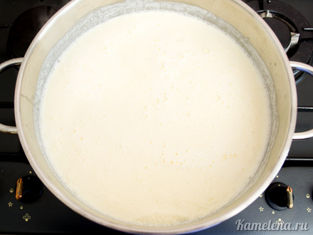 Творожная пасха из молока (без творога) — 4 шаг