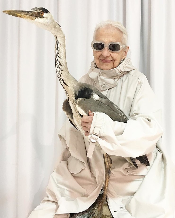 Она просто зашла погладить щенка, а перевернула все стереотипы модельного бизнеса,  став моделью в 95 лет! возраст,Женщины,красота