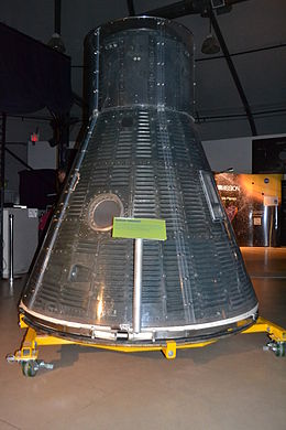 Космический корабль Меркурий в НАСА в Эймсе.JPG