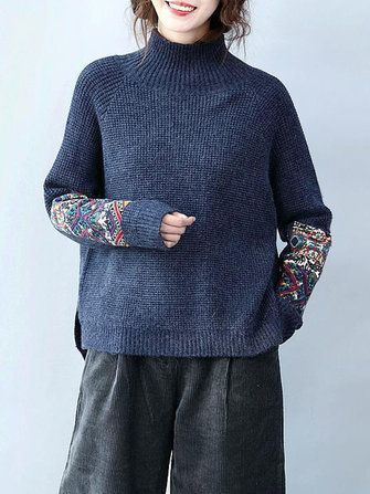 Превратите заурядный свитер в дизайнерскую вещь с помощью вышивки вышивка,мода,одежда