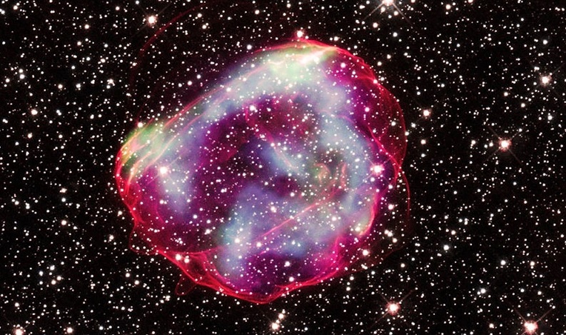 Астрономы запечатлели звезду, которая взорвалась более 600 лет назад