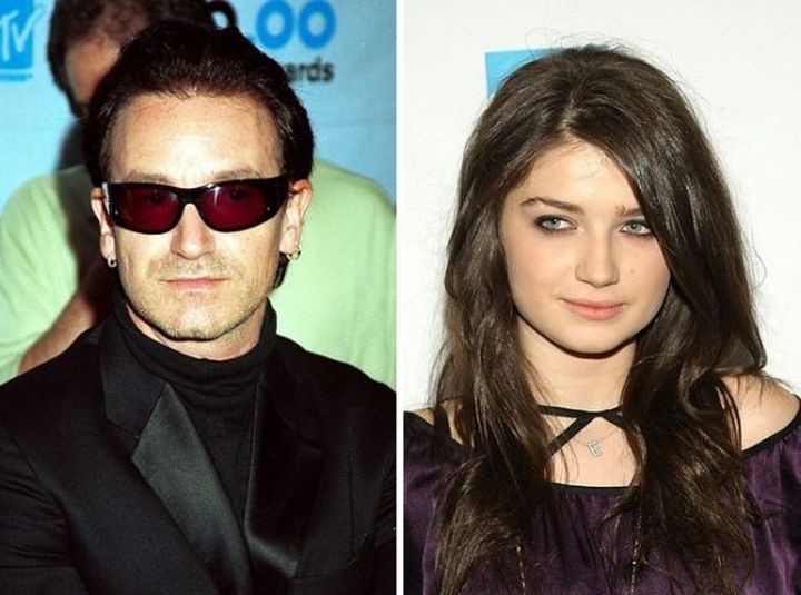 Боно из U2 и Ева Хьюсон дети, родители, рок