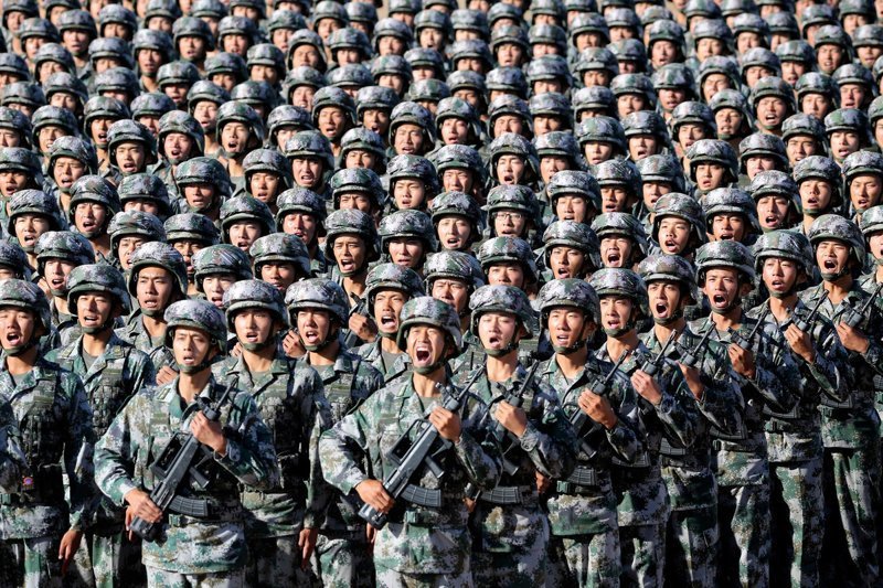  Внутренняя Монголия, Китай армия, в мире, военное, люди, парад, форма