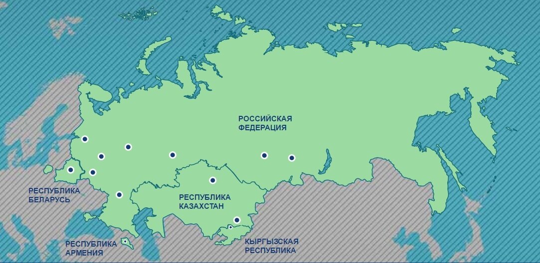 Пространство интеграции ЕАЭС. Фото: http://гринтранс24.рф