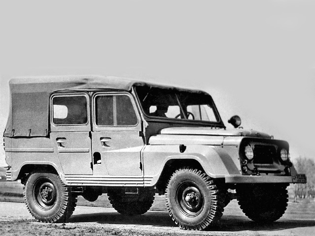 Первый вариант внедорожника УАЗ-469, 1959 год. | Фото: autowp.ru.