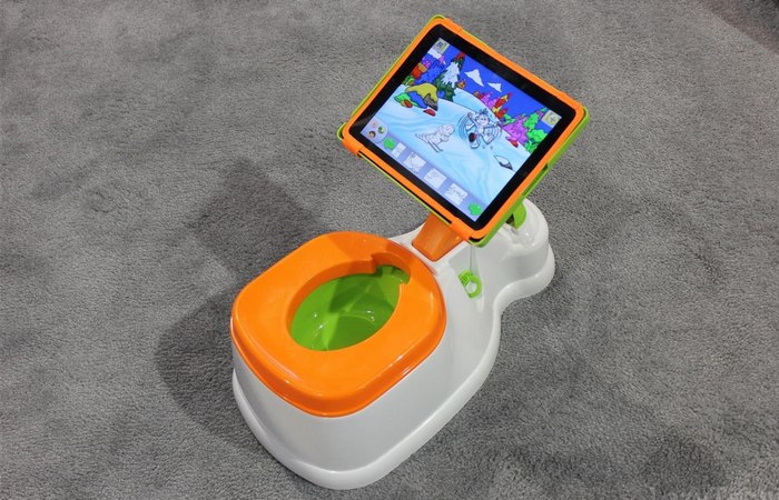 Нелепый гаджет: планшетогоршок «iPotty».