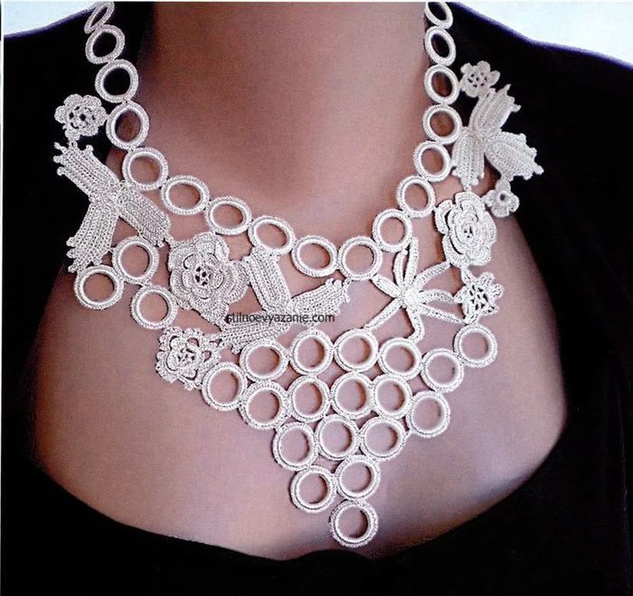 Очень симпатичные и оригинальные элементы крючком Очень симпатичные и оригинальные элементы крючком вязание крючком