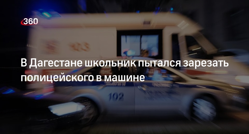 Источник 360.ru: в Дагестане школьник ударил ножом полицейского