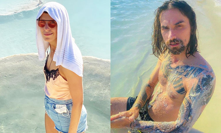 Ирина Горбачева отдыхает в Памуккале с Антоном Савлеповым