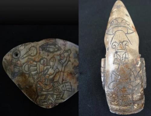 Древние камни с изображениями Представителей Инопланетных Цивилизаций. 04