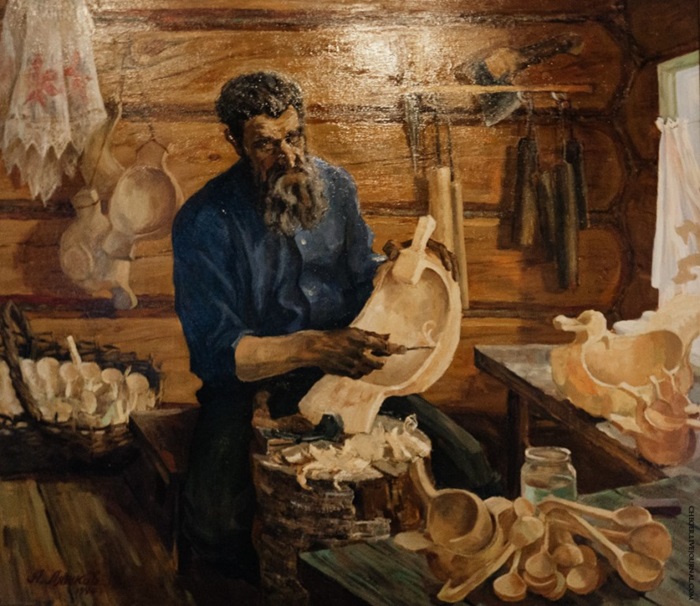 Ложкарный промысел на отечественных просторах имеет тысячелетнюю историю. /Фото: ppt-history.ru
