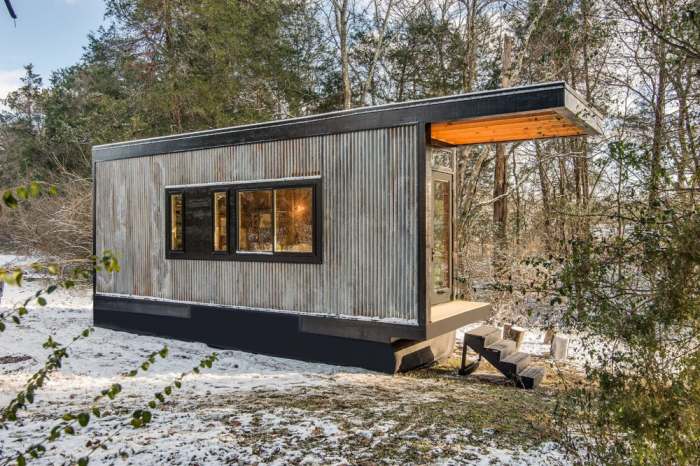 Дом, разработанный студией New Frontier Tiny Homes. Дом, разработанный студией New Frontier Tiny Homes.