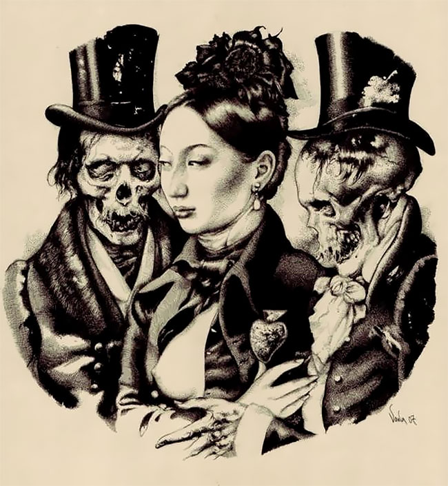 Смесь невинности, красоты, и упадка в работах Вани Журавлева 