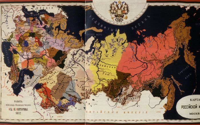 Карта Российской империи – лучший ответ на выдумки о «коренных народах Украины». Здесь и Одесса, и Херсон, и Киев…