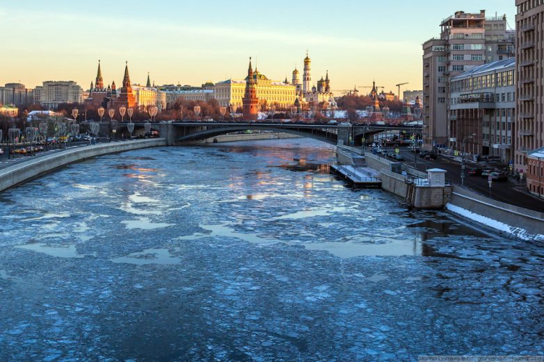 Москва заледеневшая 