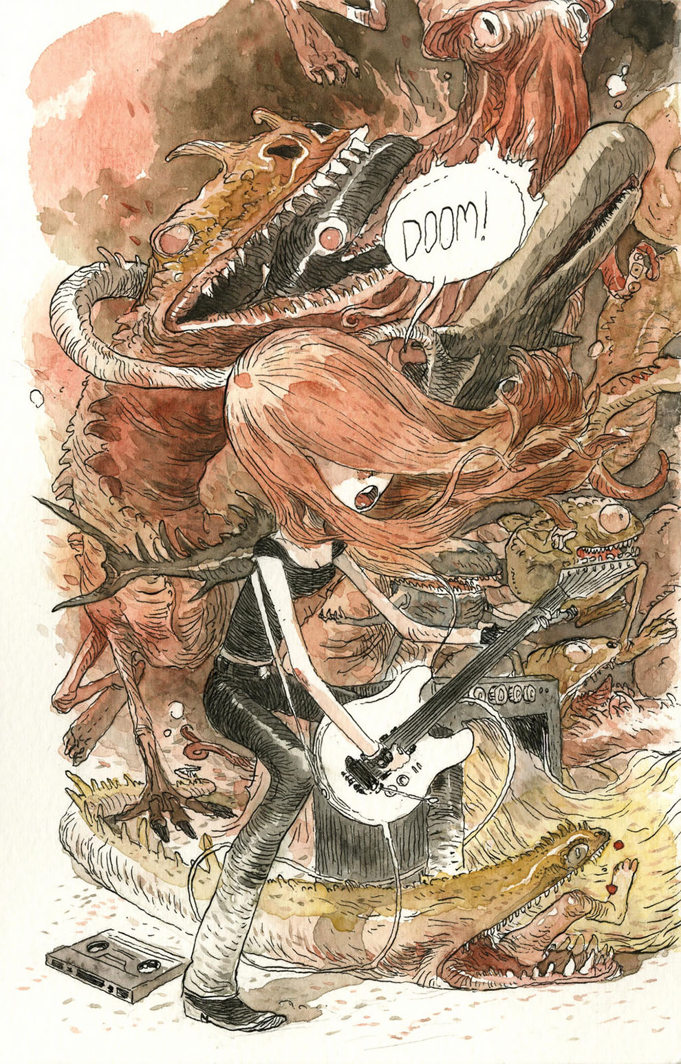 Призрачные герои в жутких иллюстрациях Тони Сандовала Призрачные герои в жутких иллюстрациях Тони Сандовала